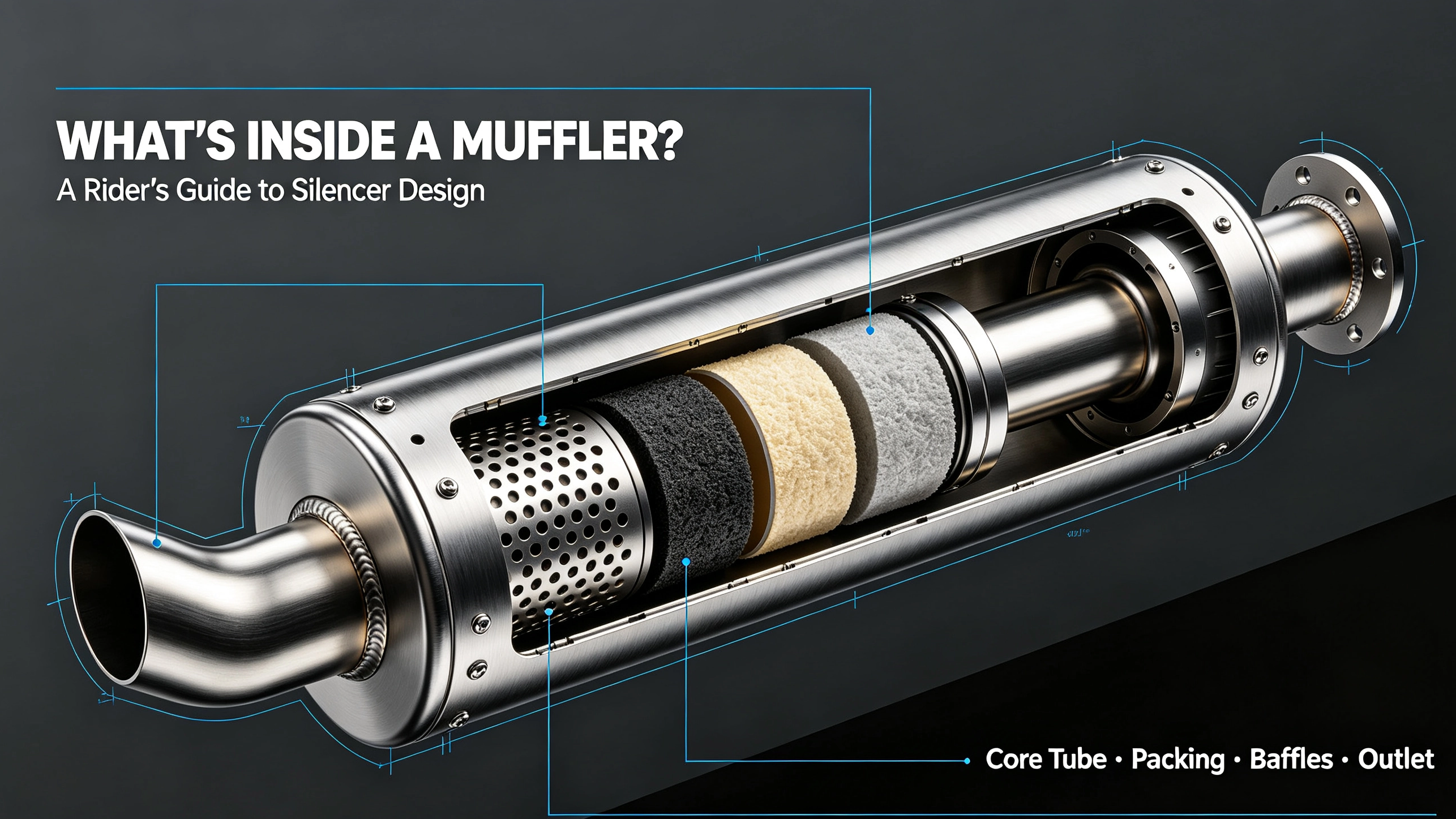 Cad at&aacute; taobh istigh de muffler? Treoir Rotha&iacute; ar Dhearadh Tost&oacute;ra