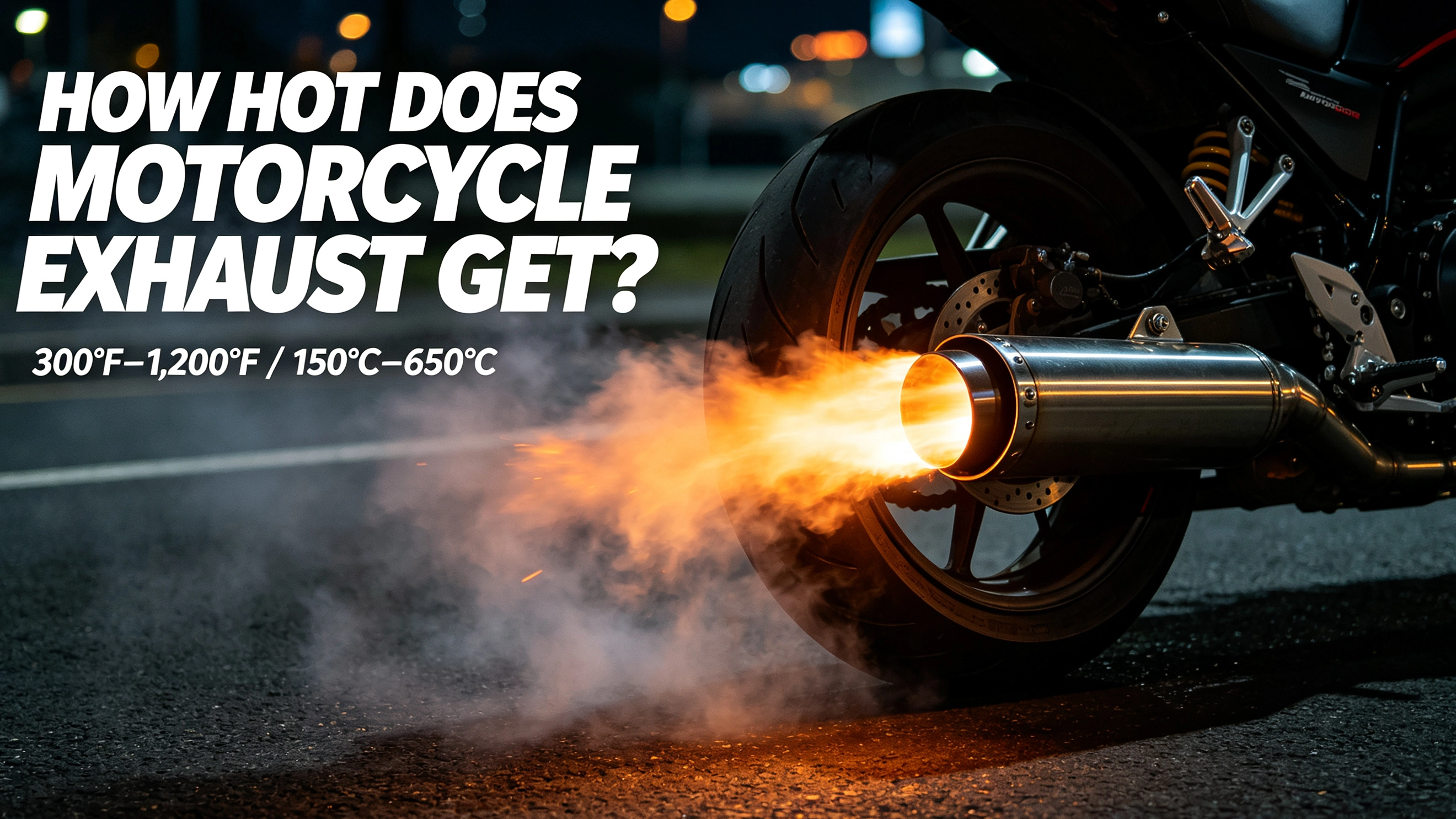 Jak hork&yacute; je v&yacute;fuk motocyklu?